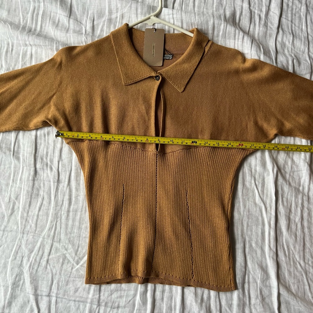 NWT Rachel Comey knit keyhole top - Picture 10 of 11